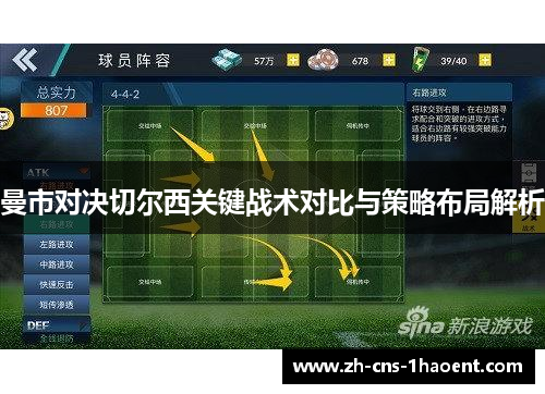 曼市对决切尔西关键战术对比与策略布局解析